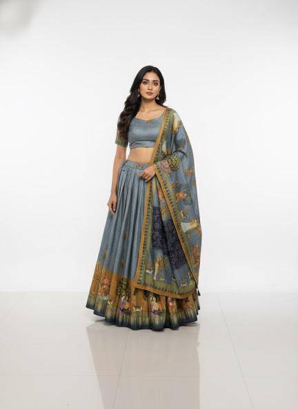 Artriddhs Dola silk vol 32 Latest lehenga choli trends